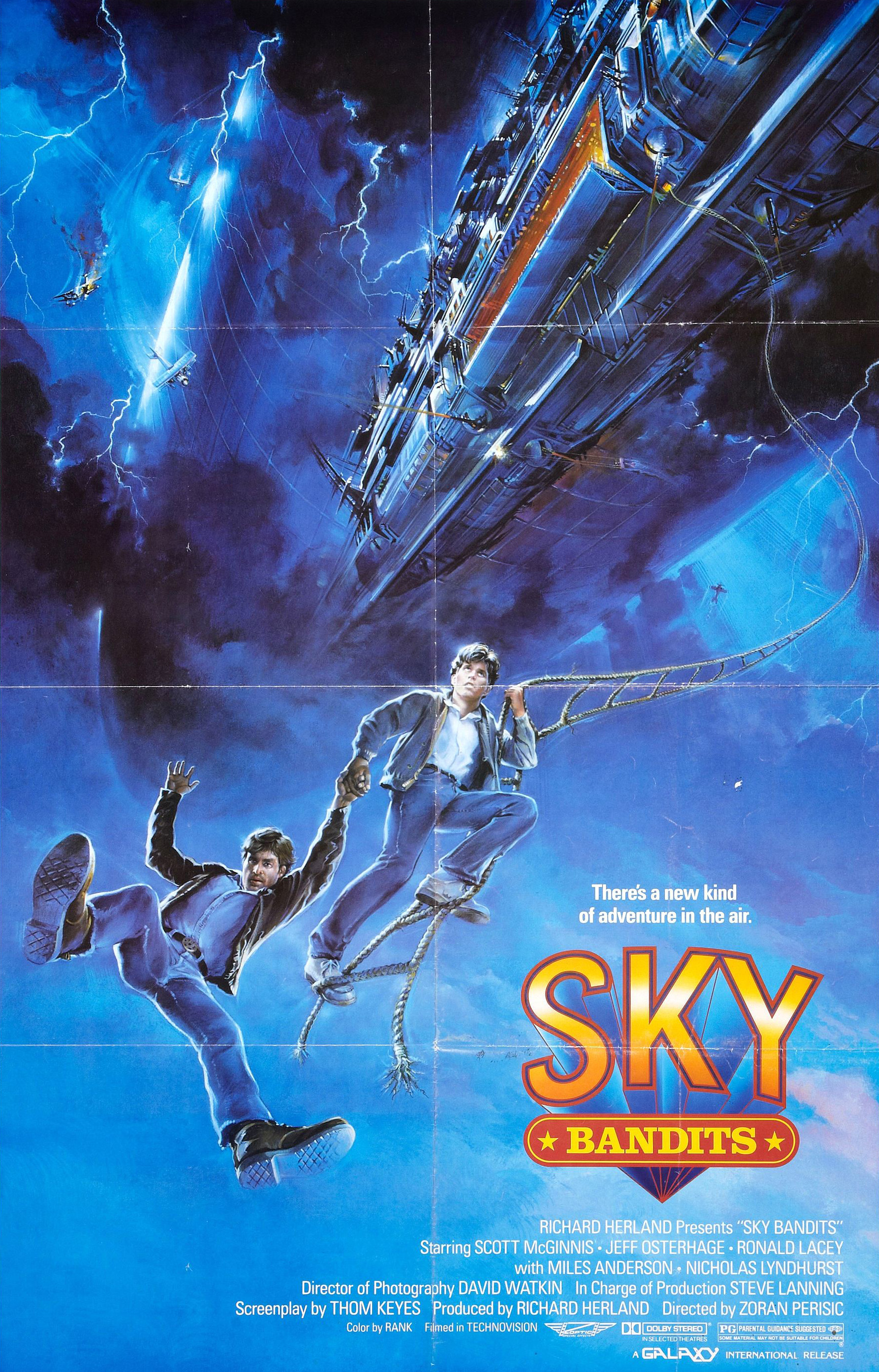 Sky Bandits (1986) starring Scott McGinnis on DVD on DVD