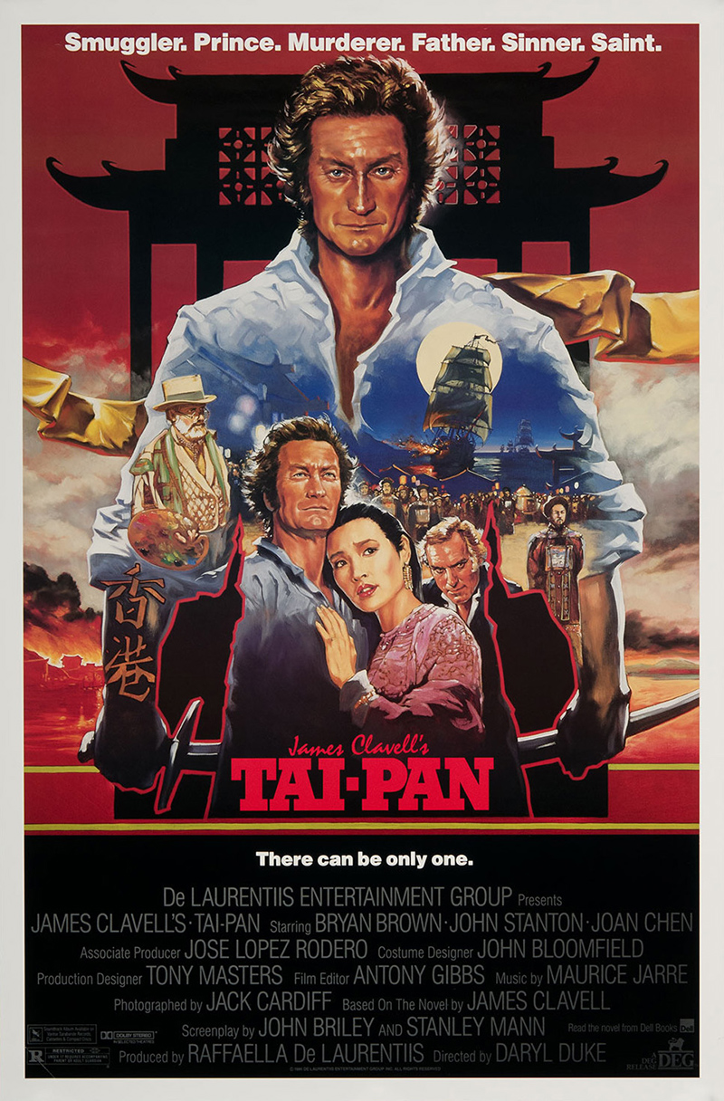 Tai-Pan (1986) starring Bryan Brown on DVD on DVD