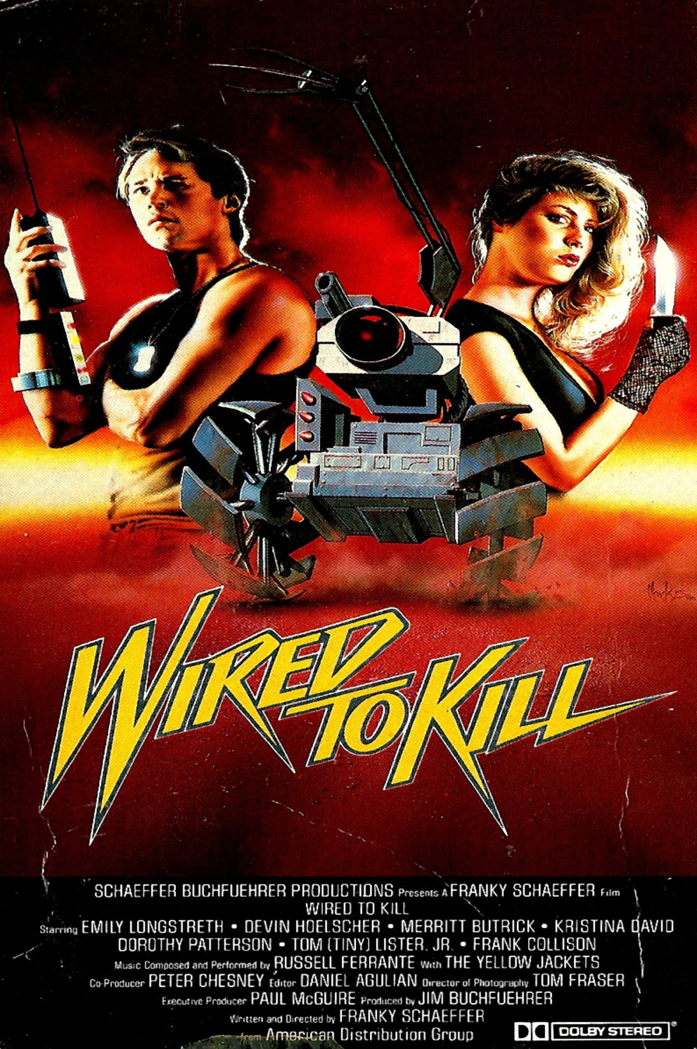 Wired to Kill (1986) starring Emily Longstreth on DVD on DVD