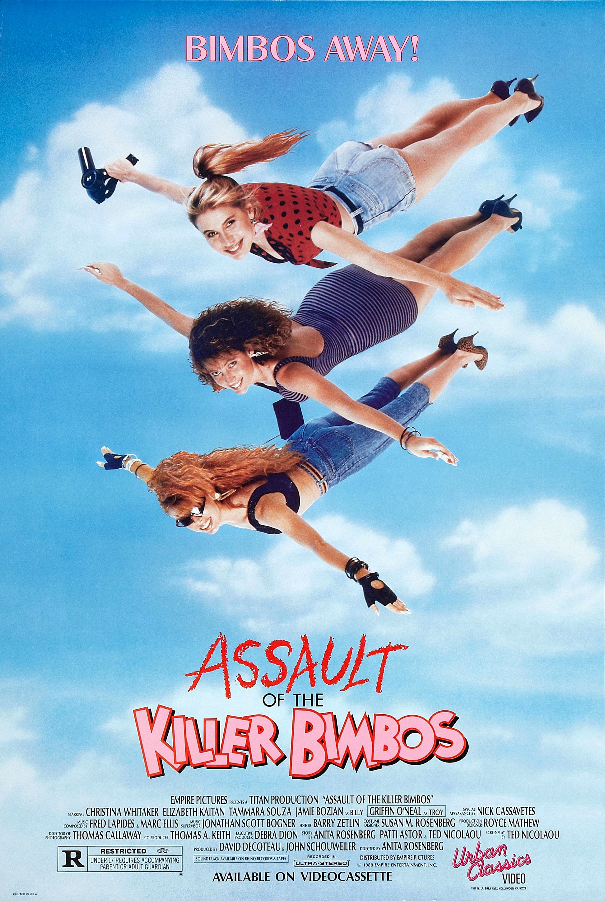 Assault of the Killer Bimbos (1988) starring Elizabeth Kaitan on DVD on DVD
