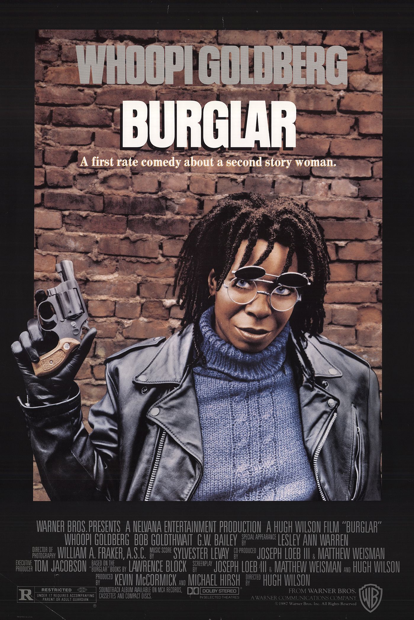 Burglar (1987) starring Whoopi Goldberg on DVD on DVD