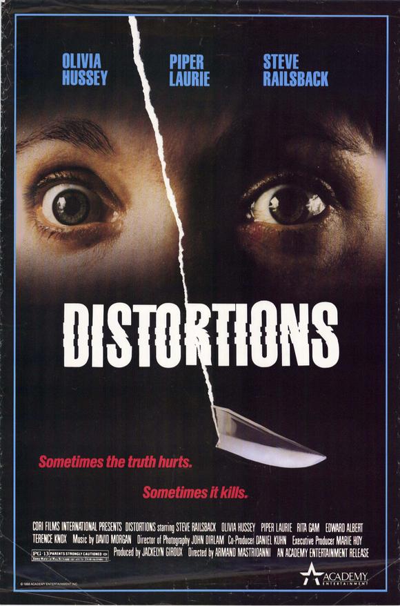 Distortions (1987) starring Olivia Hussey on DVD on DVD