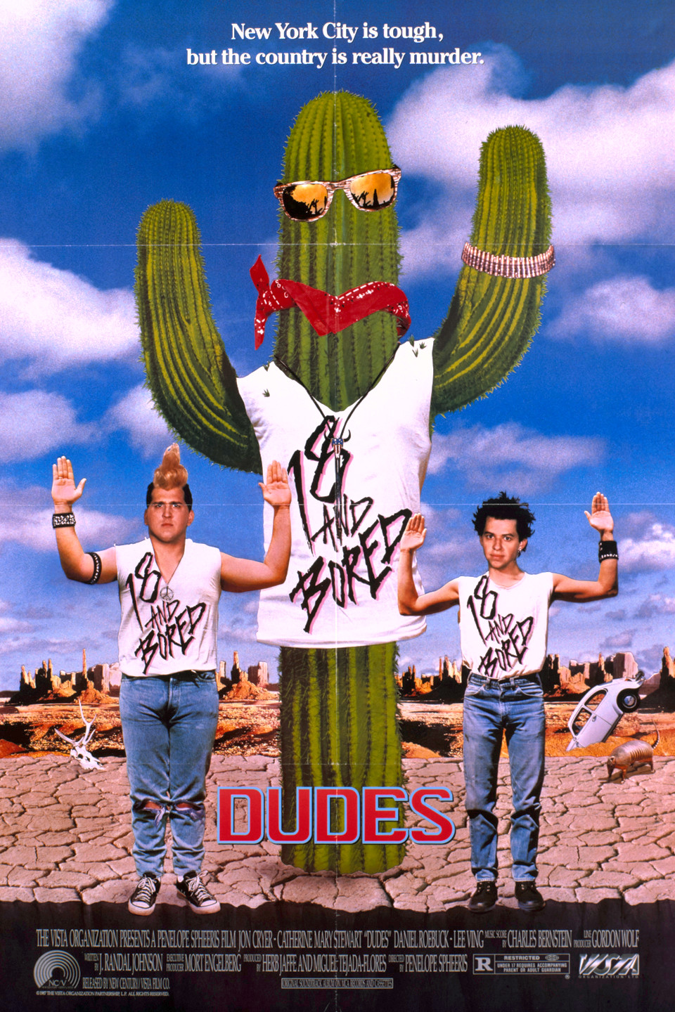 Dudes (1987) starring Jon Cryer on DVD on DVD