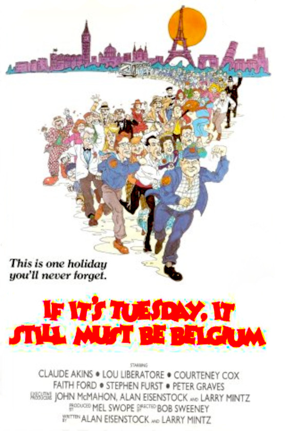 If It's Tuesday, It Still Must Be Belgium (1987) Screenshot 3
