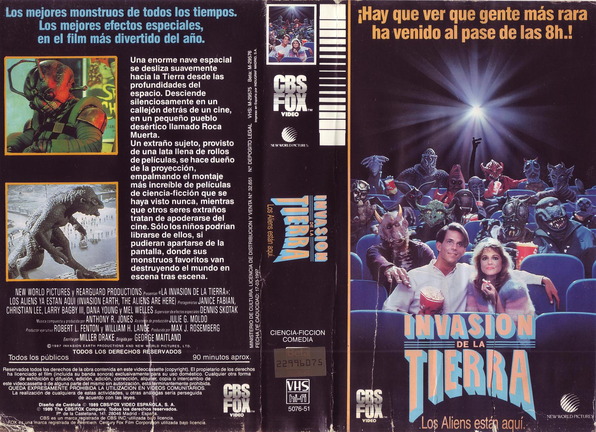 Invasion Earth: The Aliens Are Here (1988) Screenshot 2