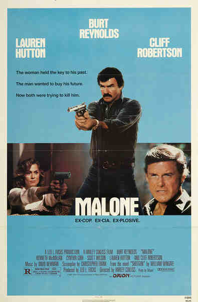 Malone (1987) starring Burt Reynolds on DVD on DVD
