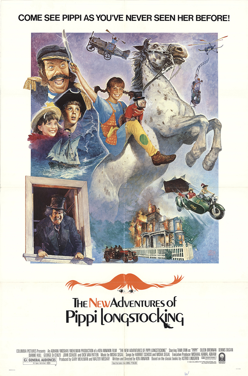 The New Adventures of Pippi Longstocking (1988) starring Tami Erin on DVD on DVD