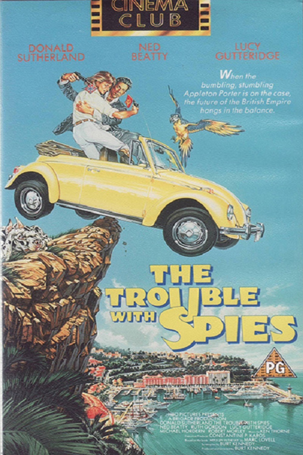 The Trouble with Spies (1987) starring Donald Sutherland on DVD on DVD