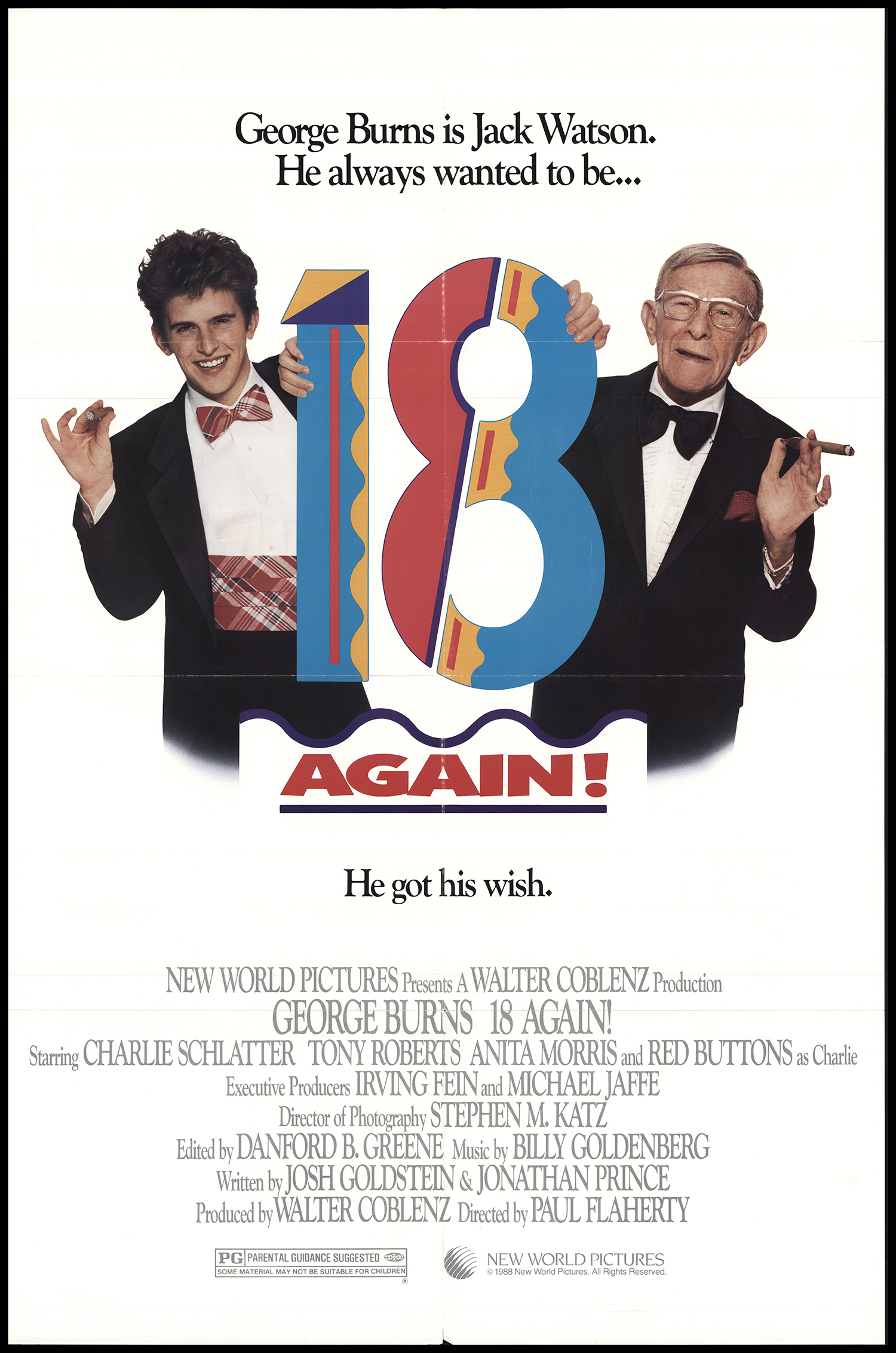 18 Again! (1988) starring George Burns on DVD on DVD