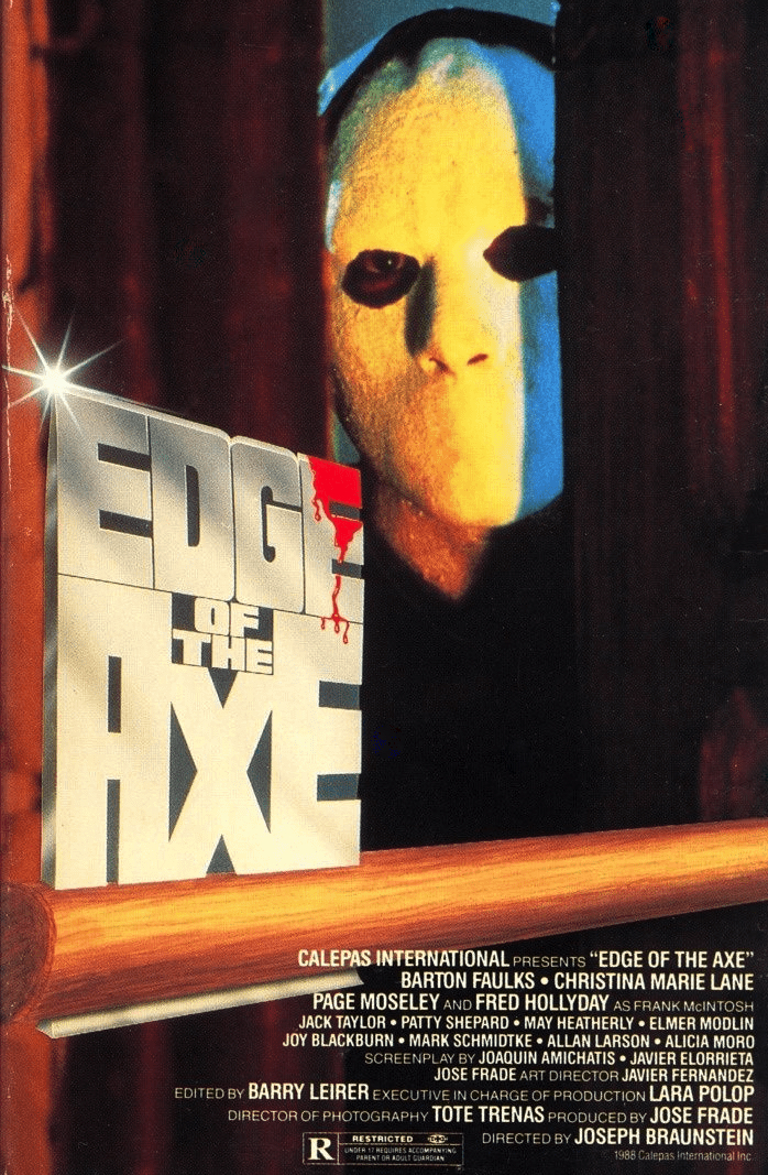 Edge of the Axe (1988) starring Barton Faulks on DVD on DVD