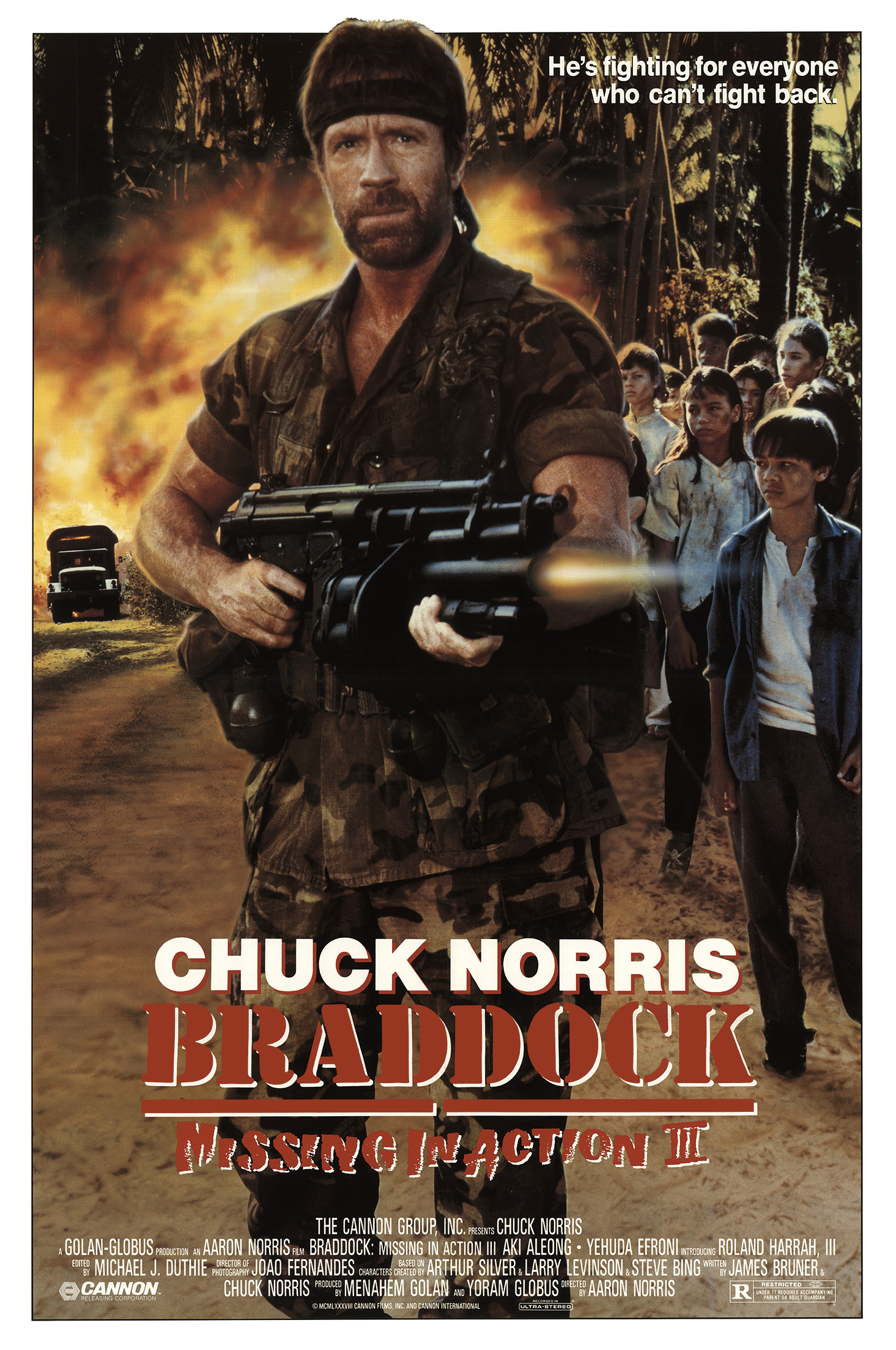 Braddock: Missing in Action III (1988) starring Chuck Norris on DVD on DVD