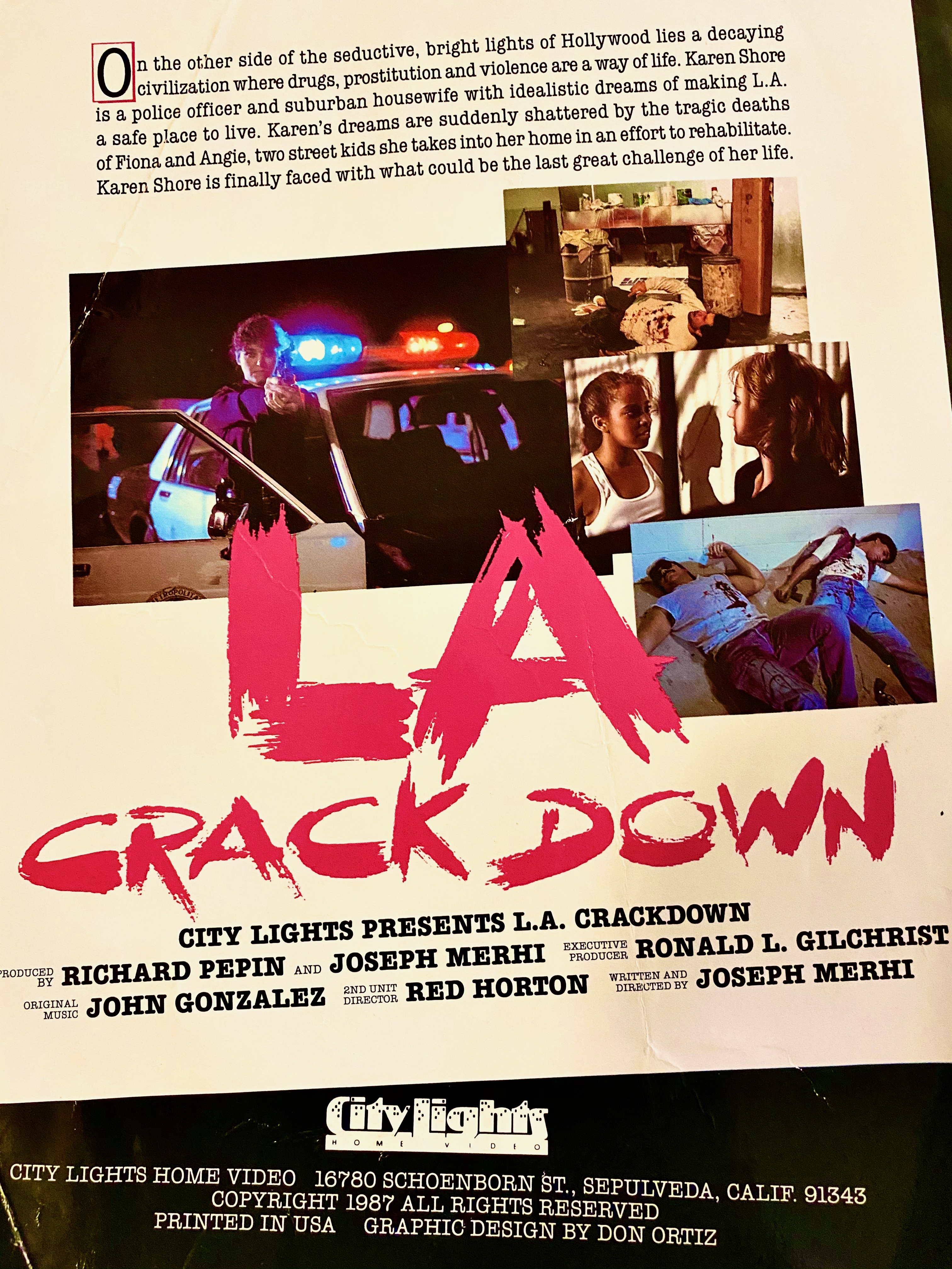 L.A. Crackdown (1987) Screenshot 2 