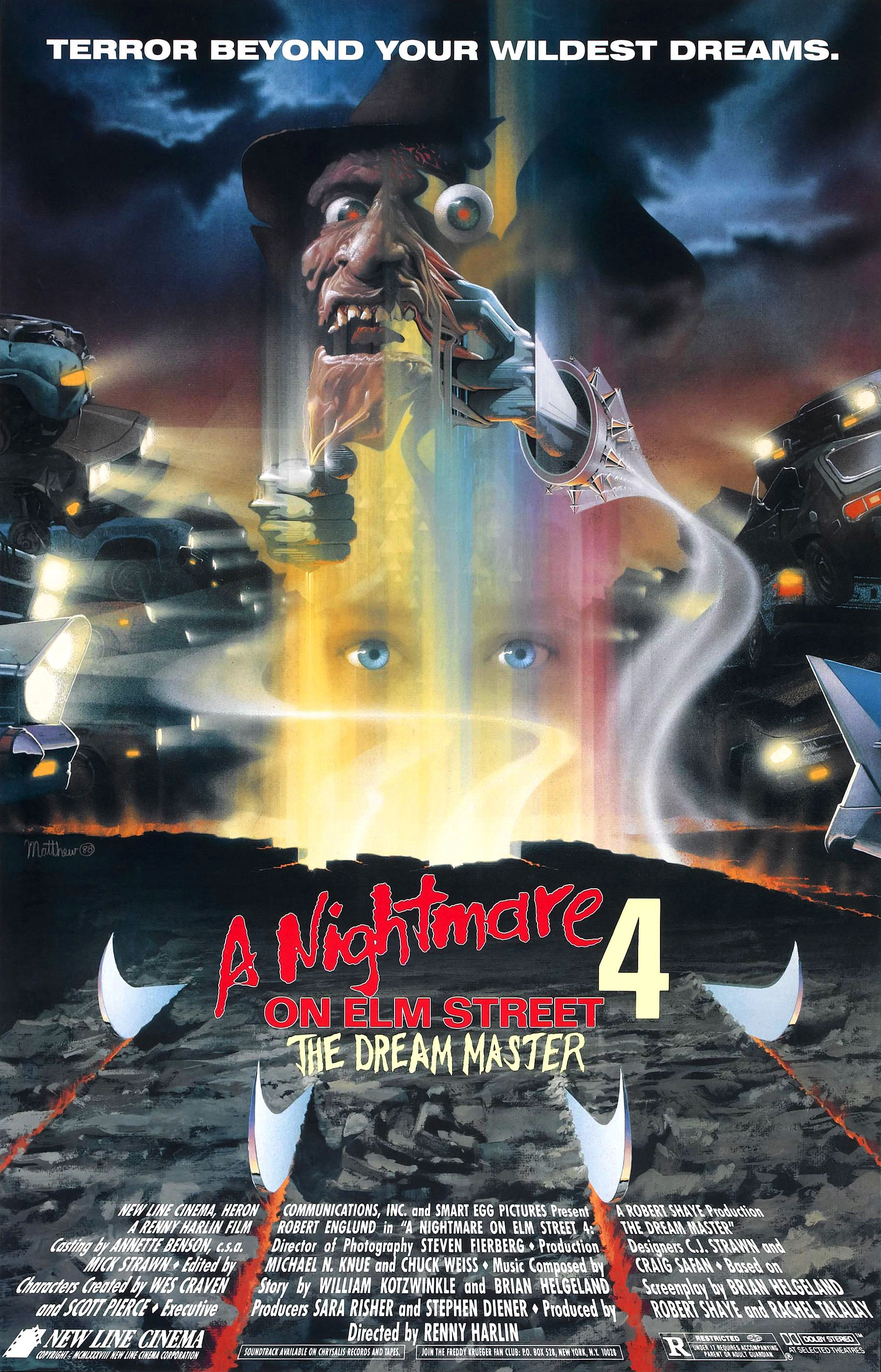 A Nightmare on Elm Street 4: The Dream Master (1988) starring John Beckman on DVD on DVD