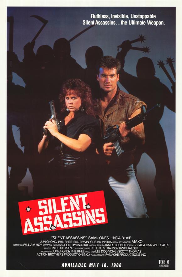 Silent Assassins (1988) starring Sam J. Jones on DVD on DVD