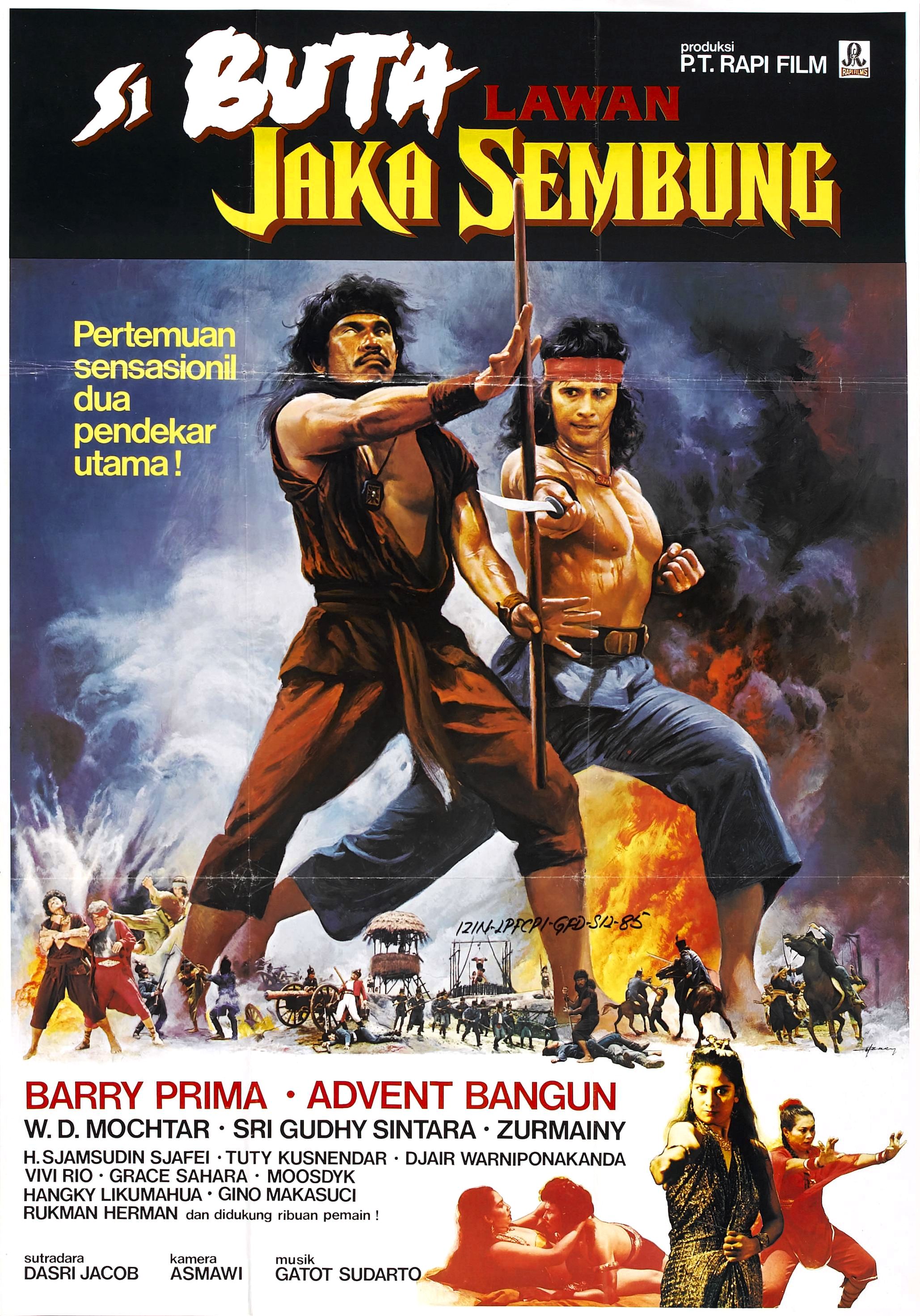 The Warrior and the Blind Swordsman (1983) Screenshot 1