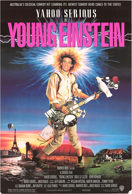 Young Einstein (1988) starring Yahoo Serious on DVD on DVD