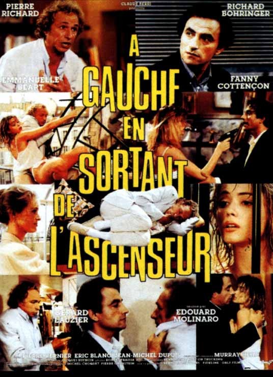 À gauche en sortant de l'ascenseur (1988) with English Subtitles on DVD on DVD