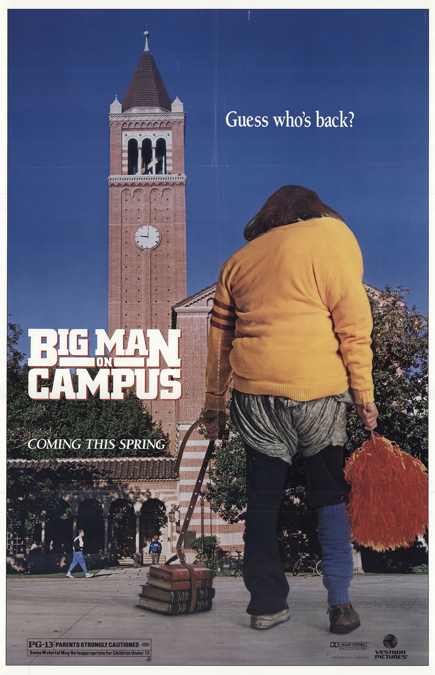 Big Man on Campus (1989) starring Allan Katz on DVD on DVD
