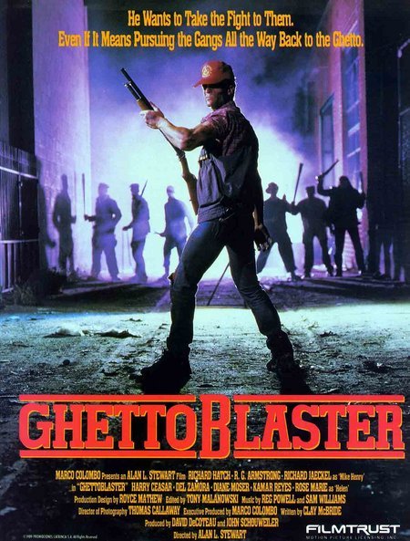 Ghetto Blaster (1989) starring Richard Hatch on DVD on DVD