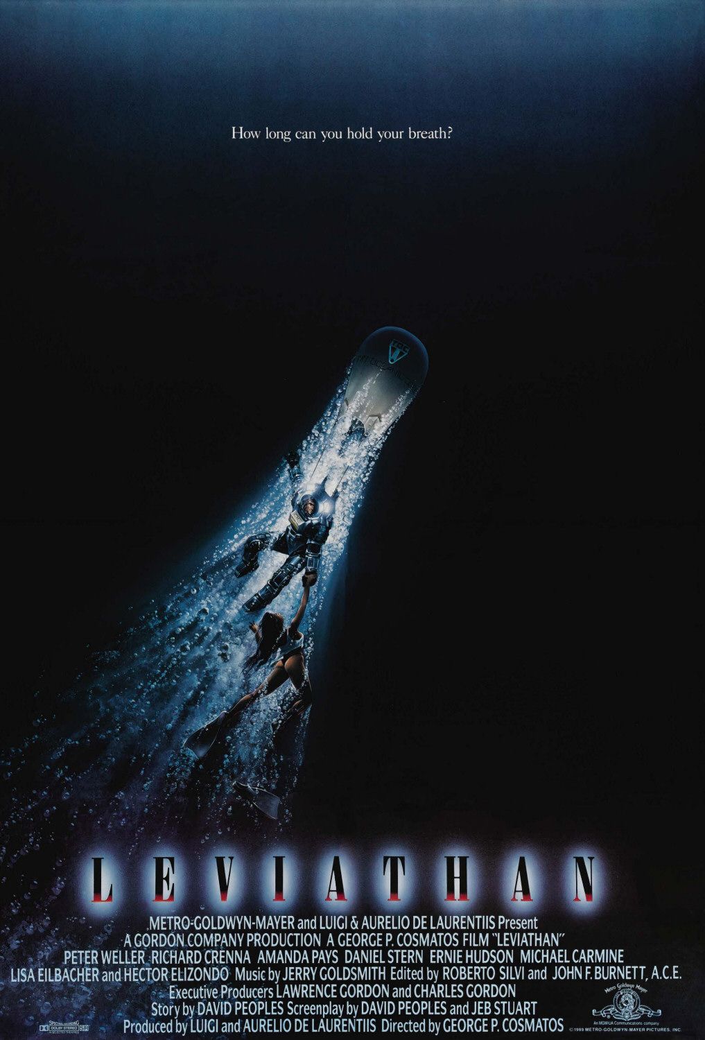 Leviathan (1989) starring Peter Weller on DVD on DVD