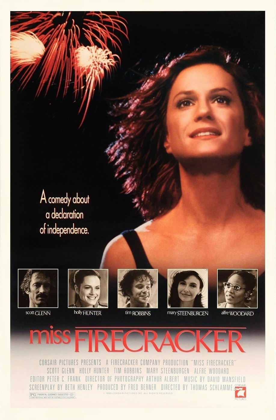 Miss Firecracker (1989) starring Holly Hunter on DVD on DVD