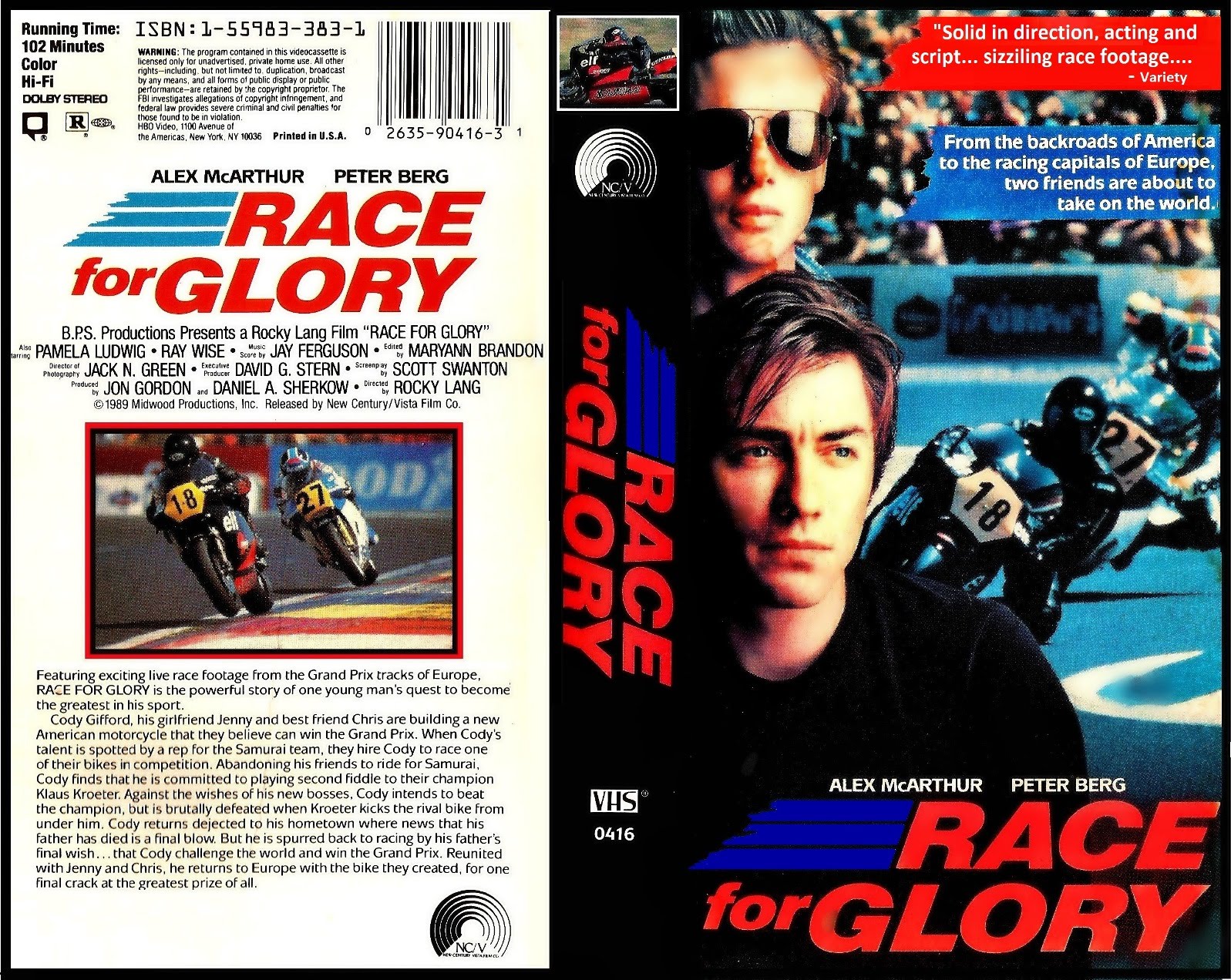 Race for Glory (1989) Screenshot 4
