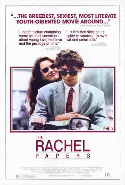 The Rachel Papers (1989) starring Dexter Fletcher on DVD on DVD