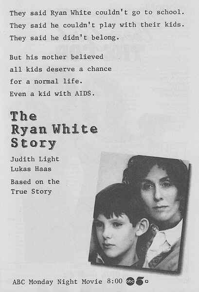 The Ryan White Story (1989) starring Judith Light on DVD on DVD