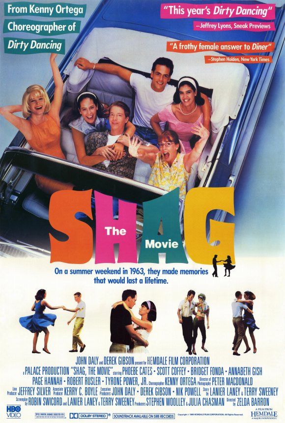 Shag (1989) starring Phoebe Cates on DVD on DVD