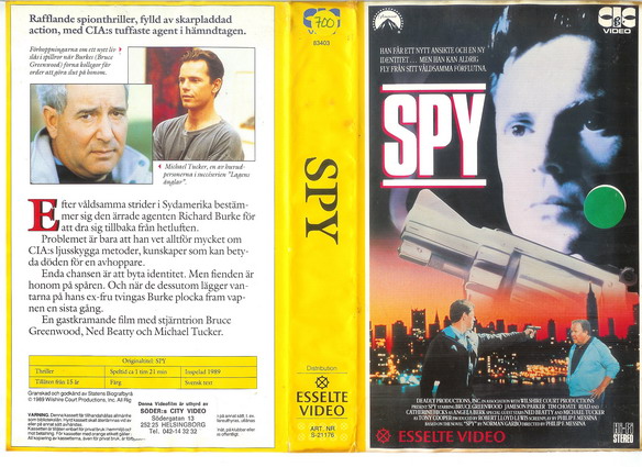 Spy (1989) Screenshot 3
