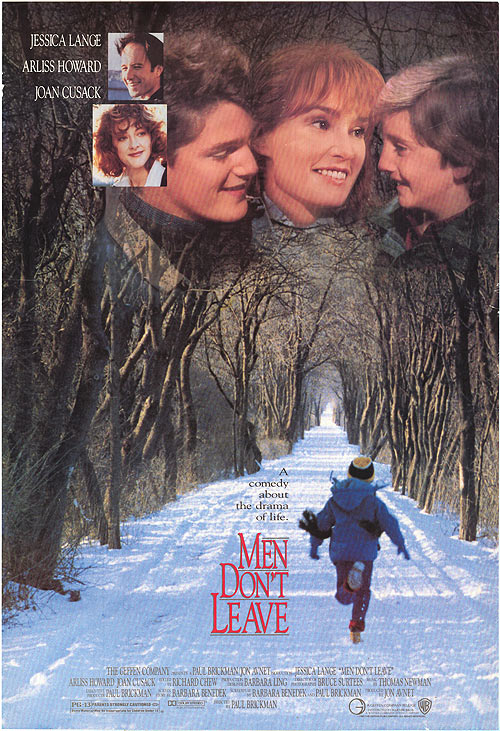 Men Don't Leave (1990) starring Jessica Lange on DVD on DVD