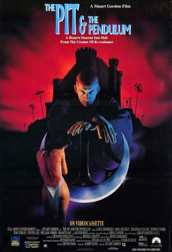 The Pit and the Pendulum (1991) starring Lance Henriksen on DVD on DVD