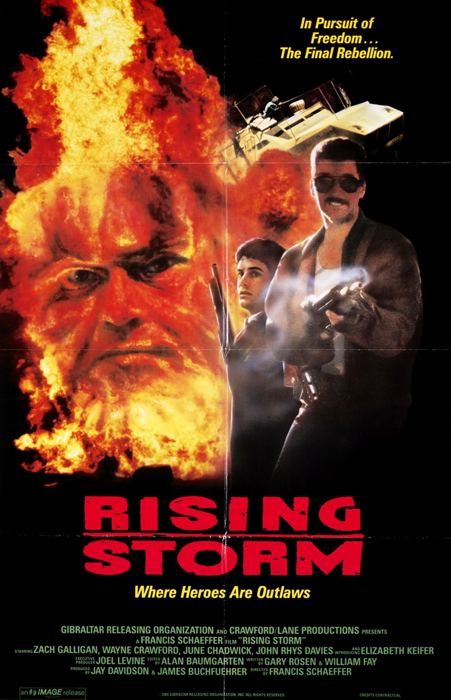 Rising Storm (1989) starring Zach Galligan on DVD on DVD