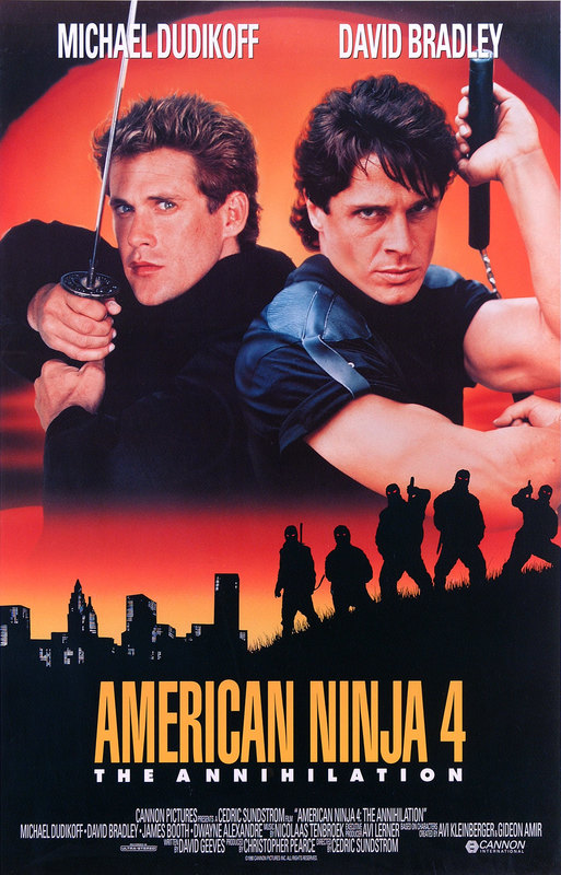 American Ninja 4: The Annihilation (1990) starring Michael Dudikoff on DVD on DVD