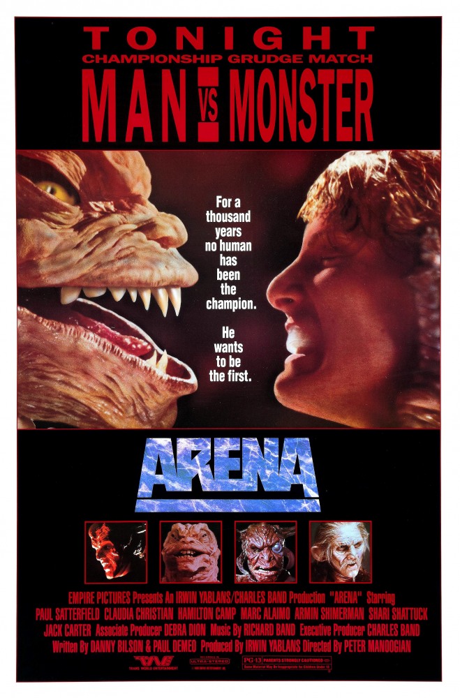 Arena (1989) starring Paul Satterfield on DVD on DVD