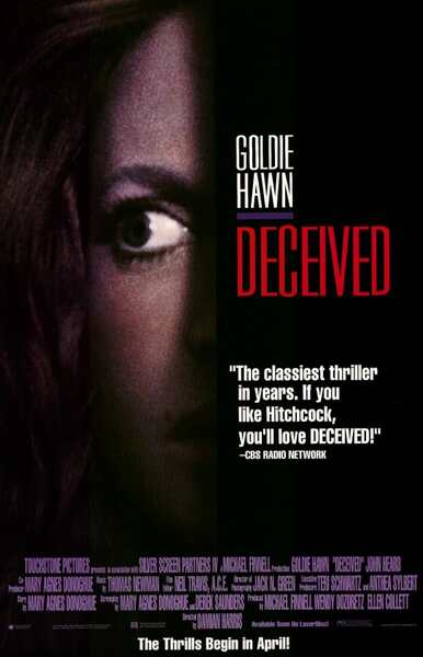 Deceived (1991) starring Goldie Hawn on DVD on DVD