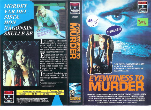 Eyewitness to Murder (1989) Screenshot 2