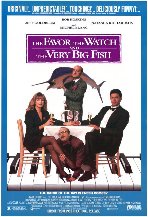 The Favour, the Watch and the Very Big Fish (1991) starring Bob Hoskins on DVD on DVD