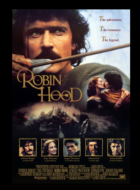 Robin Hood (1991) starring Patrick Bergin on DVD on DVD