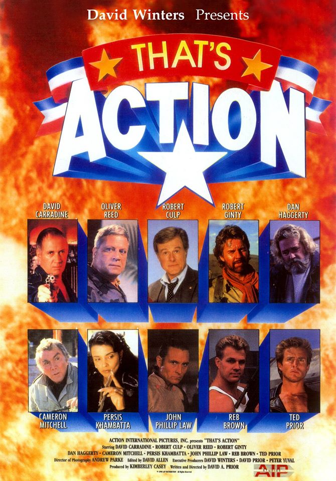 That's Action (1990) starring Robert Culp on DVD on DVD