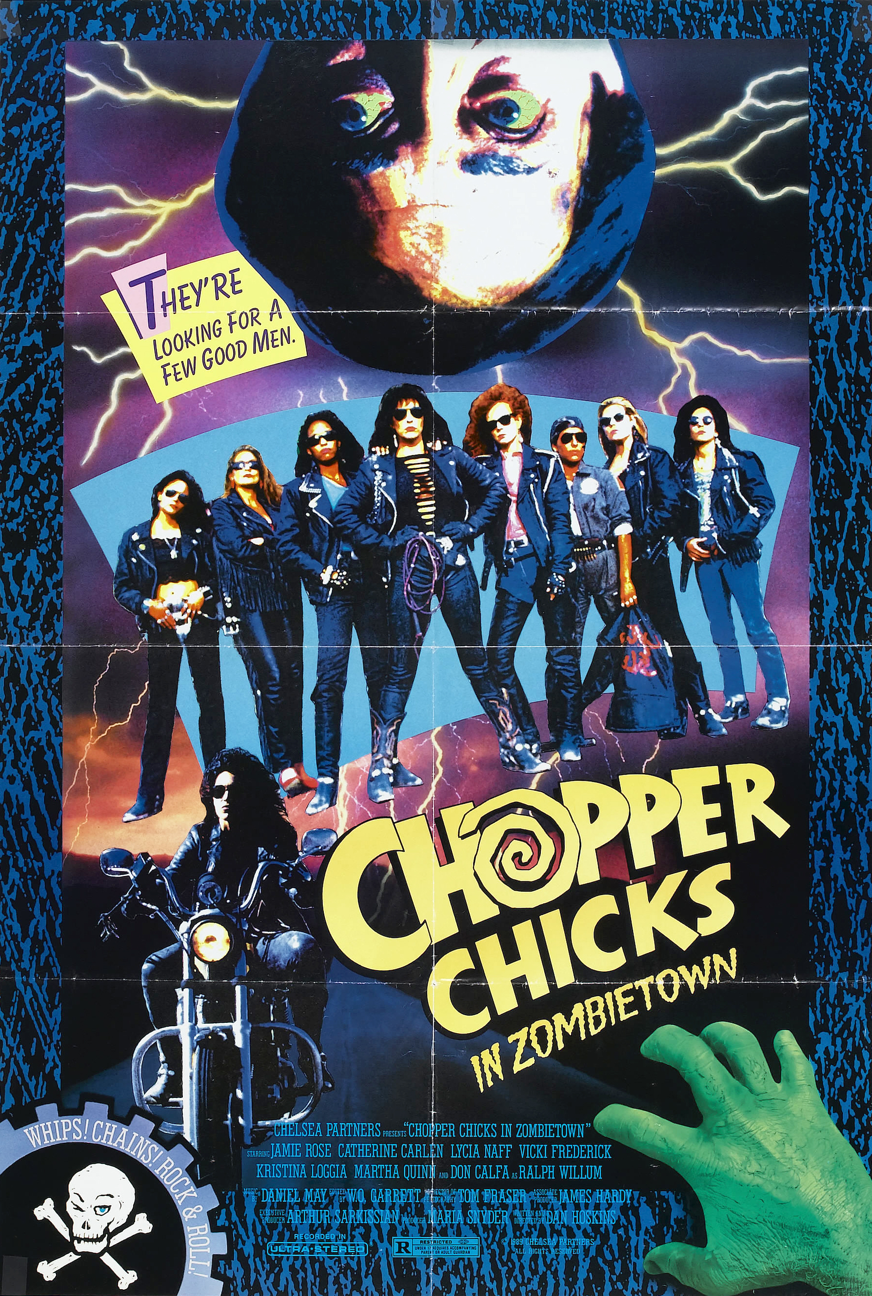 Chopper Chicks in Zombietown (1989) starring Jamie Rose on DVD on DVD