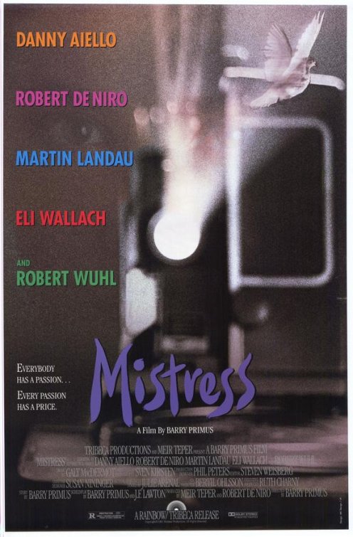 Mistress (1992) starring Robert Wuhl on DVD on DVD