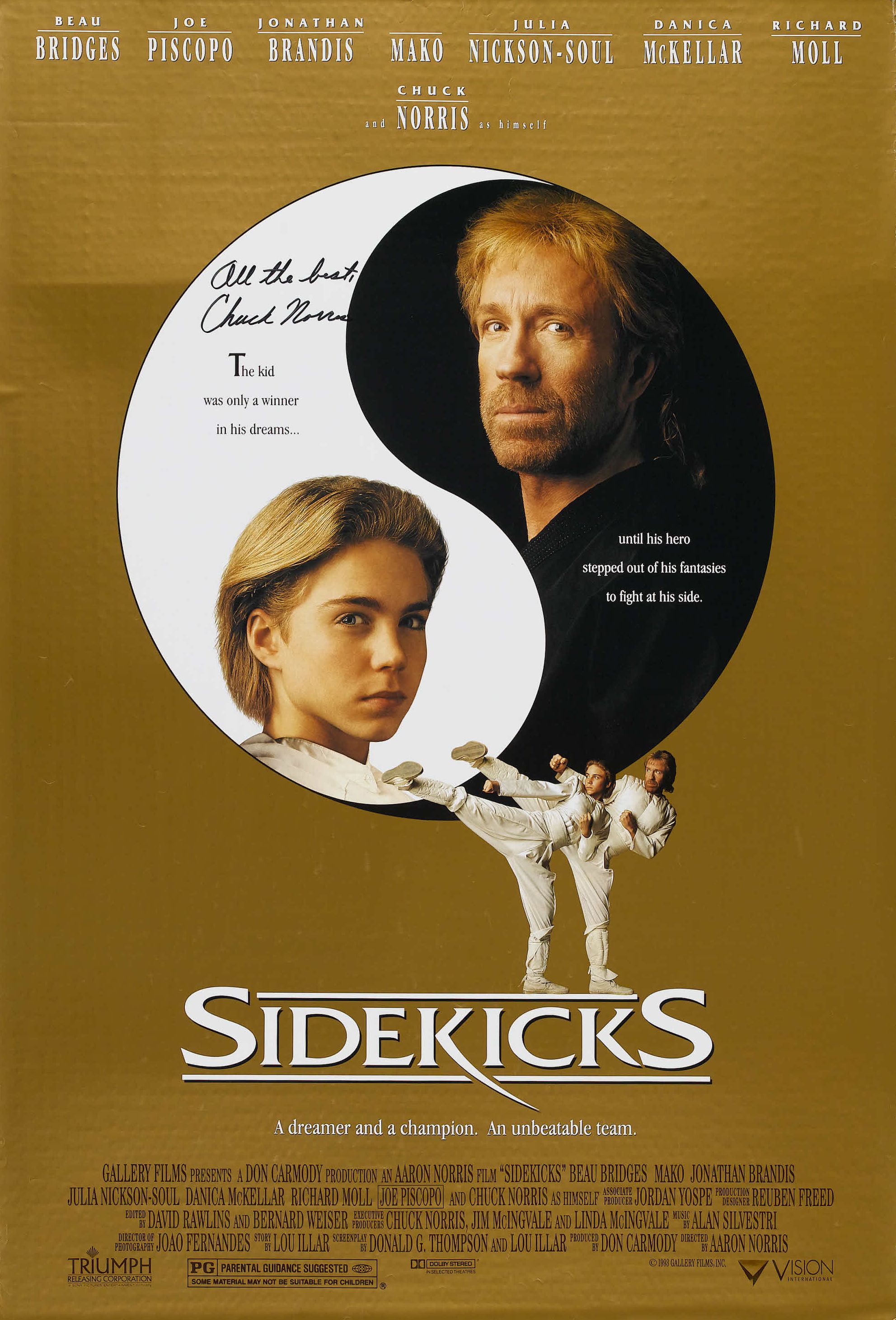 Sidekicks (1992) starring Chuck Norris on DVD on DVD