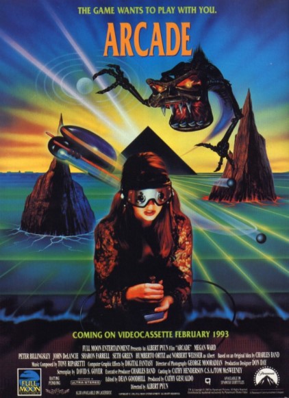 Arcade (1993) starring Megan Ward on DVD on DVD