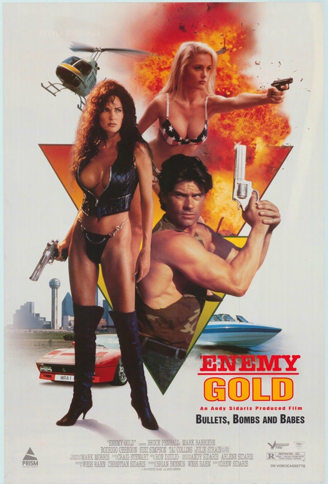 Enemy Gold (1993) starring Bruce Penhall on DVD on DVD