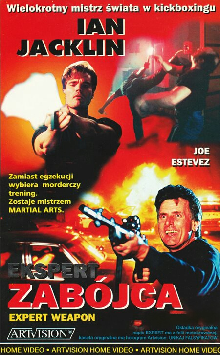 Expert Weapon (1993) starring Ian Jacklin on DVD on DVD