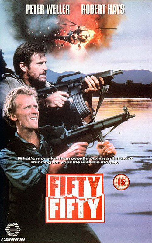 Fifty/Fifty (1992) starring Peter Weller on DVD on DVD