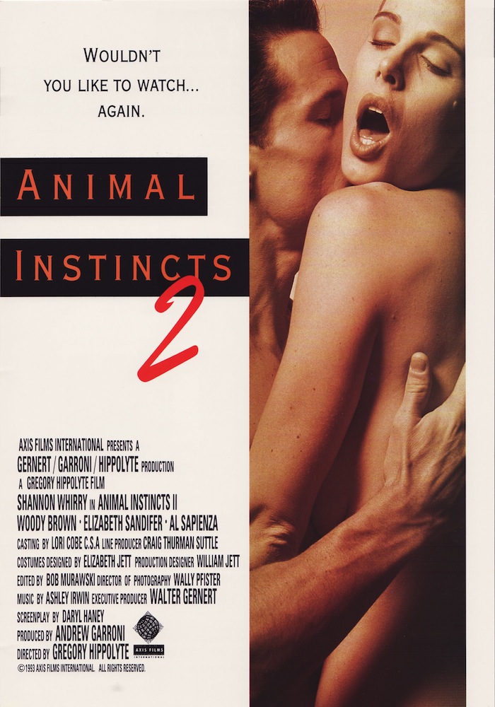 Animal Instincts II (1994) starring Shannon Whirry on DVD on DVD