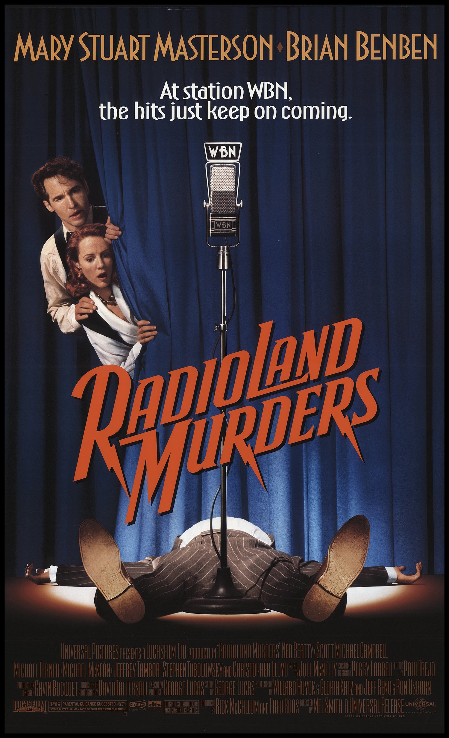 Radioland Murders (1994) starring Brian Benben on DVD on DVD