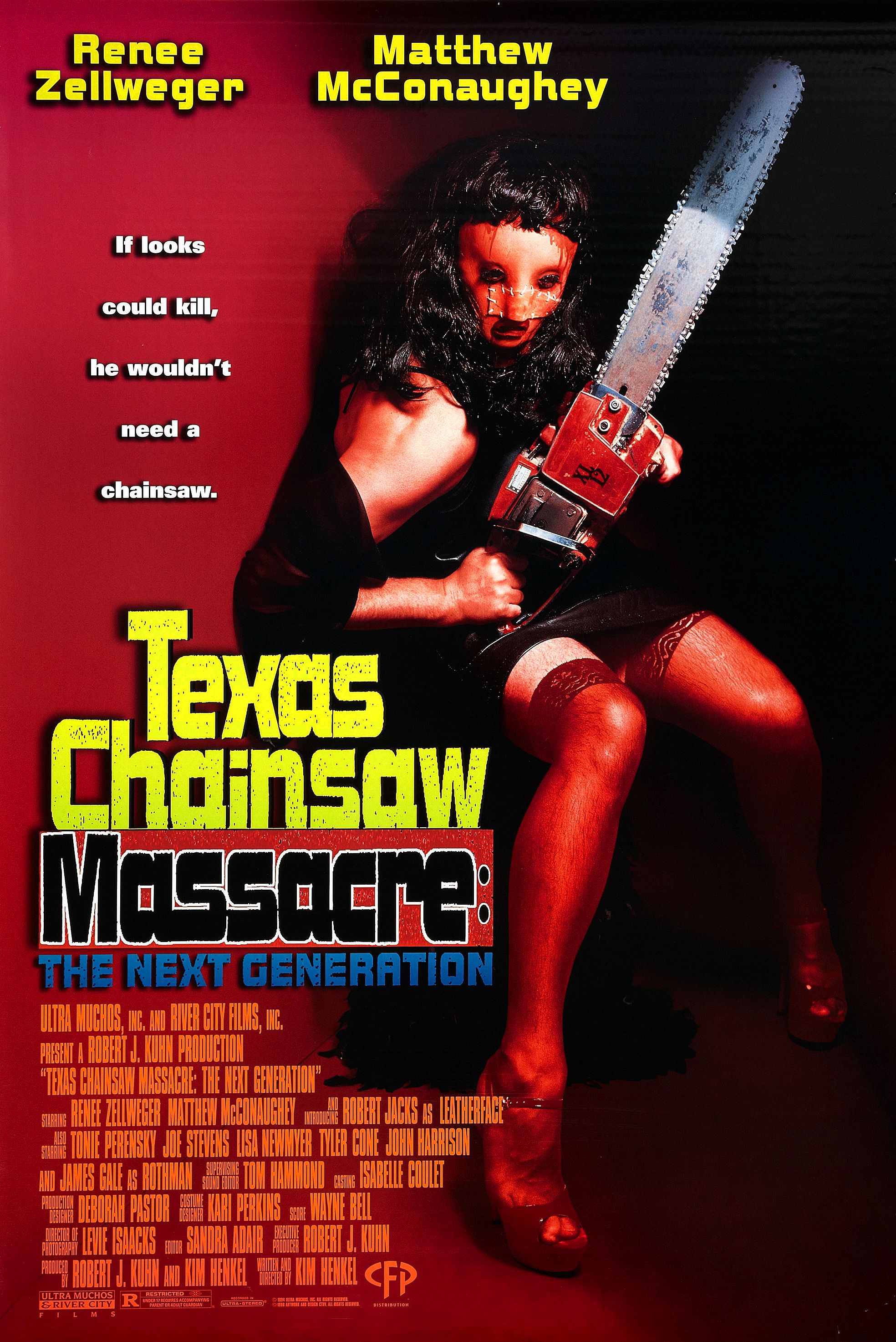 Texas Chainsaw Massacre: The Next Generation (1994) starring Renée Zellweger on DVD on DVD